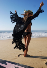 Load image into Gallery viewer, Luna poncho black