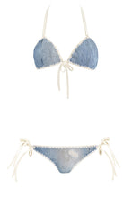 Load image into Gallery viewer, Denim Destroyed Bikini