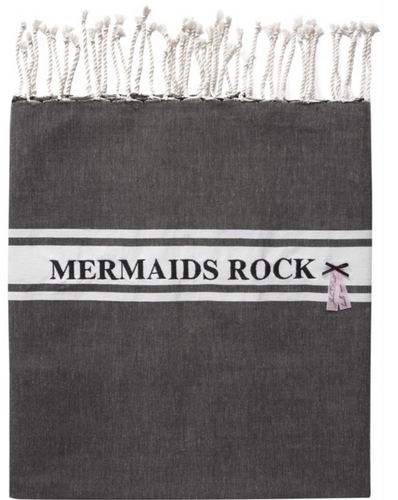 Mermaids rock towel